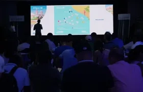 Presentación del recorrido de la Allianz 15K Barranquilla.  