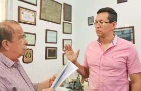 Viceministro Jaime Berdugo durante el acto de posesión. 