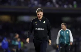 Eduardo Berizzo, técnico argentino del León de México. 