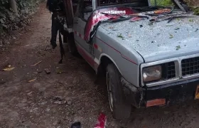 Vehículo con explosivos activado en zona rural de Jamundí. 