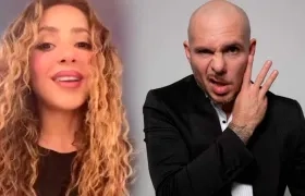 Shakira y Pitbull.