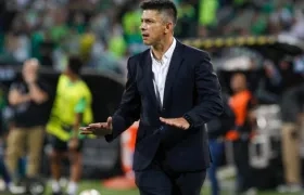 El paraguayo Gustavo Florentín, técnico saliente de Águilas Doradas. 