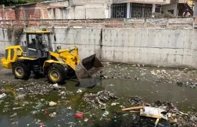 Jornada de limpieza del arroyo Don Juan. 