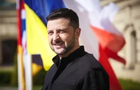 El presidente de Ucrania, Volodímir Zelenski.