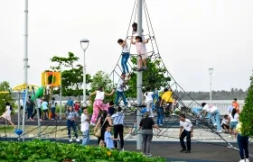 En el Malecón del Río hay espacios para todas las edades. 