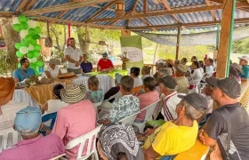 Agencia Nacional de Tierras formalizó propiedad privada de 43 familias campesinas en corregimiento de Cascajal, municipio de Sabanalarga.