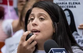Andreina Baduel, hermana del privado de libertad Josnar Baduel.