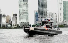 Operativos de búsqueda en el mar.