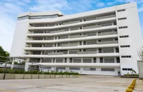 Fachada de la Universidad de la Costa. 