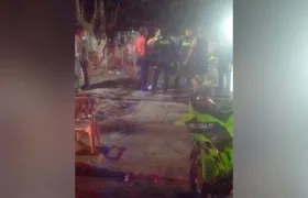 Homicidio en el barrio Los Pinos.