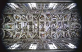 La bóveda de la Capilla Sixtina.