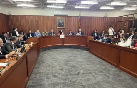 Discusión de la Comisión IV en el Senado sobre la Reforma Laboral.