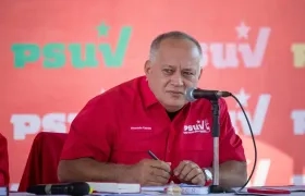 Diosdado Cabello, Ministro del Interior de Venezuela.