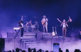 Morat, integrada por Juan Pablo Isaza, Juan Pablo Villamil y los hermanos Simón y Martín Vargas. 