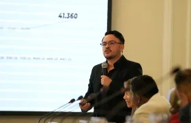 El director de la Agencia Nacional de Tierras (ANT), Felipe Harman