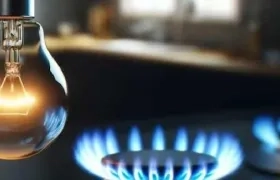 Ilustración de energía y gas.