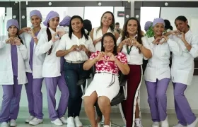  Jazmín Oliveros, instructoras y aprendices Sena.