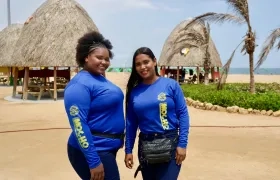 Lenis Salgado y Shirley Morales. 