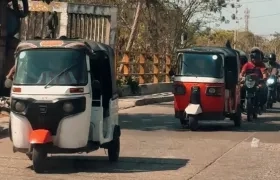Motocarro en Soledad. 