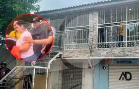 Lugar de la captura de Dayana Jassir. 