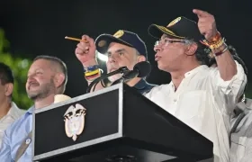 El Presidente Gustavo Petro.