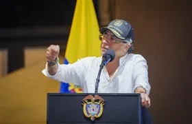 El Presidente Gustavo Petro.