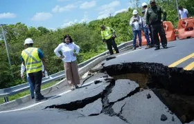 Vía Barranquilla - Cartagena.