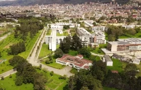 Campus de la Universidad Nacional de Colombia.
