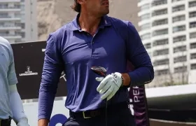 Ricardo 'Pipo' Celia, golfista barranquillero. 