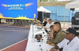 Diálogos de paz con el EMBF.