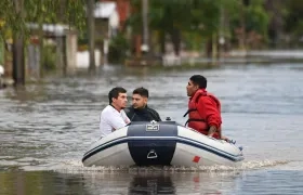 Inundaciones en la provincia de Buenos Aires.