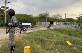 Uniformados de la Fuerza Aérea. 