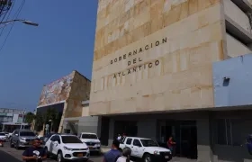 Fachada de la Gobernación del Atlántico.
