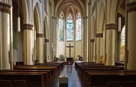 Aspecto de una iglesia católica. Imagen de referencia.