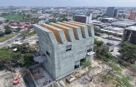 Así avanza la recuperación del Museo de Arte Moderno.