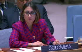 Laura Sarabia, canciller de Colombia.