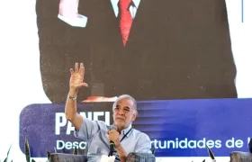Eduardo Verano, gobernador del Atlántico. 