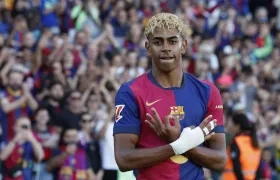 Lamine Yamal, del Barcelona, será uno de los nominados al Balón de Oro. 