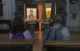 Lugar de peregrinaje de miles de fieles y turistas. 