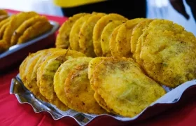 La arepa de huevo, producto característico del Caribe. 