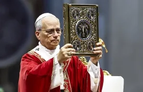 León XIV presidió una misa solemne de los Apóstoles Pedro y Pablo.