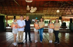 Visita de la Agencia de Cooperación de Japón a la sede de la Banda de Baranoa.