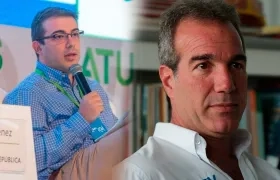  Carlos Abraham Jiménez de Cambio Radical y Samy Merheg del Partido Conservador .
