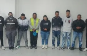 Capturados en Ecuador. 