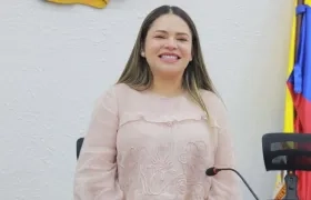 Concejal de Barranquilla, Cinthya Pérez Acosta.