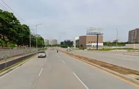 Aspecto del Corredor Universitario. 