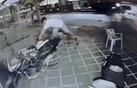 Momento del crimen de Esteguin Rafael Orozco De León.