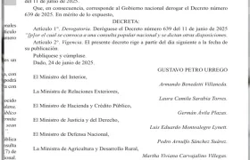 El Gobierno derogó el decreto que convocada a consulta popular al pueblo colombiano. 