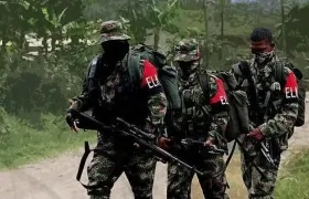 Integrantes del ELN.