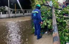 Emergencias en Cartagena por tormenta.